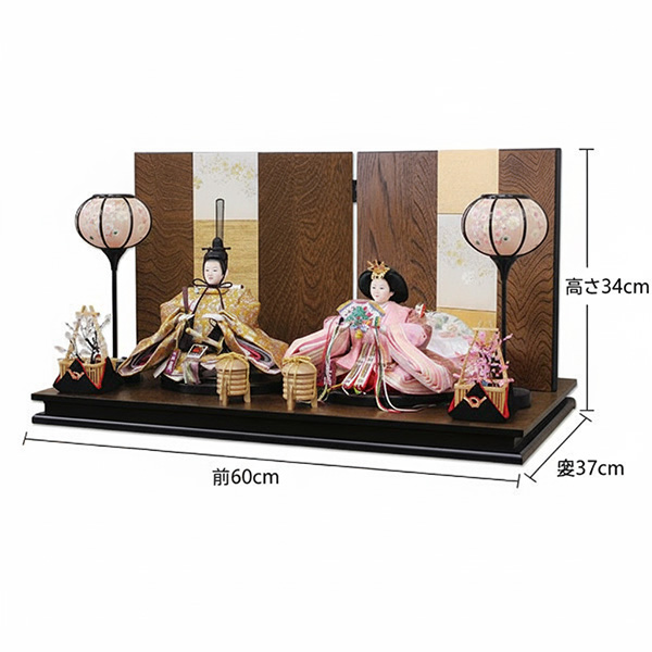 雛人形のサイズ