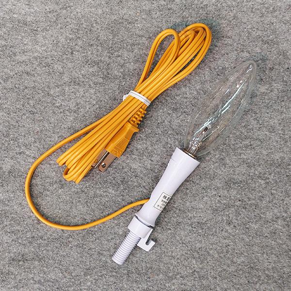 絹張　本黒塗 瑞光 左右対象絵二重大内行灯の画像