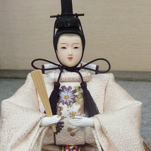親王のお顔