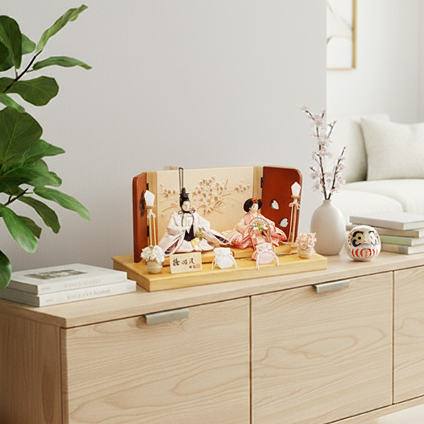 雅泉作 芥子親王 コンパクト平飾りの画像