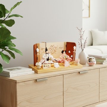 雅泉作 芥子親王 コンパクト平飾りの画像