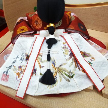 平安寿峰作 京九番 親王 LED照明平飾りの画像