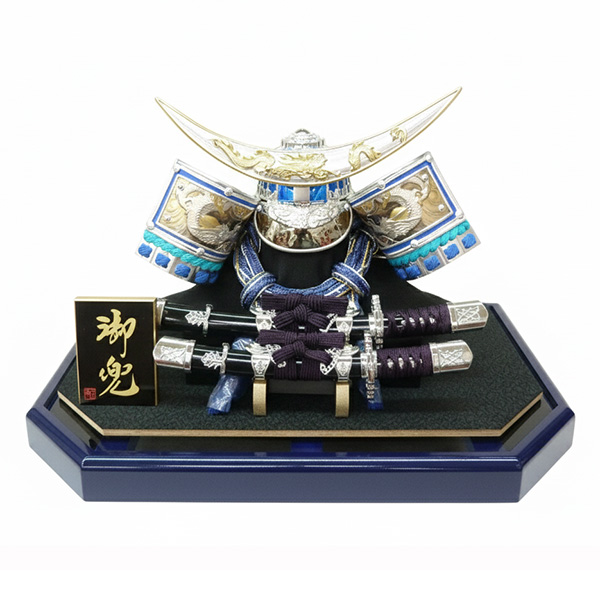 12号伊達政宗兜ケース飾り