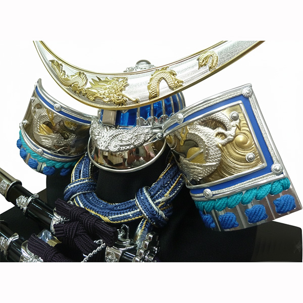 12号伊達政宗兜ケース飾り