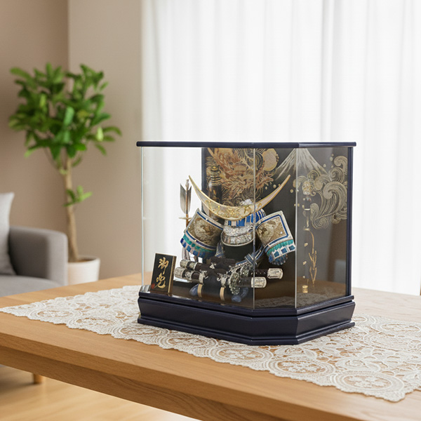 12号伊達政宗兜ケース飾り