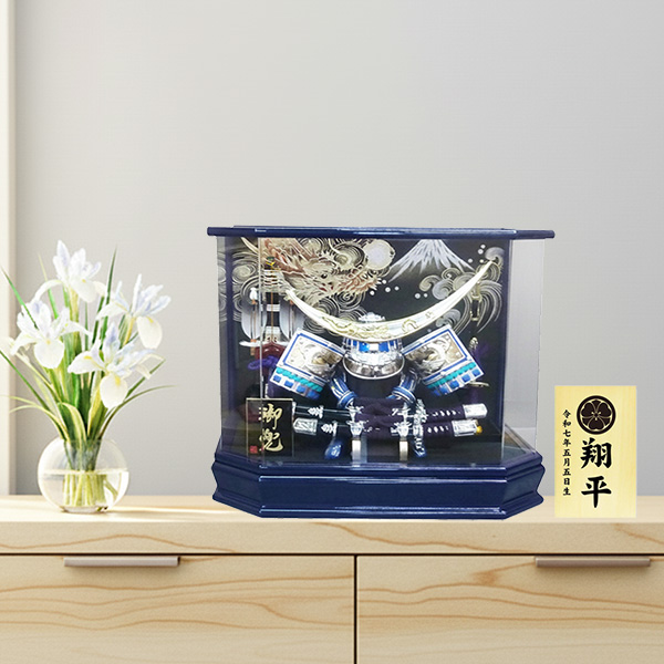 12号伊達政宗兜ケース飾り