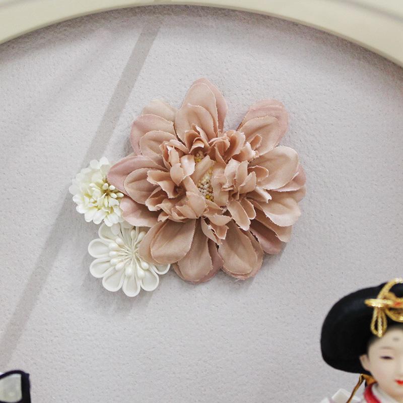 つまみ細工バックパネル