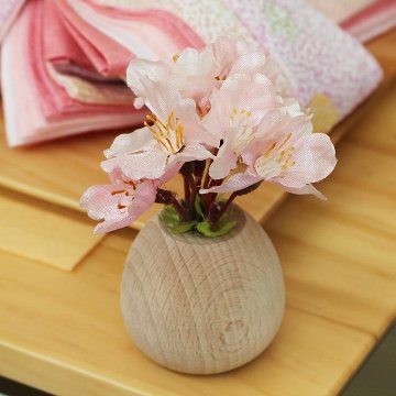 嘉祥作 小三五金彩衣裳着親王 白木造り平飾り の画像