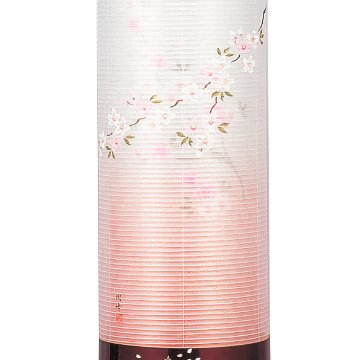 樹峰作　春慶塗蒔絵染井吉野　提灯セット　６畳用の画像