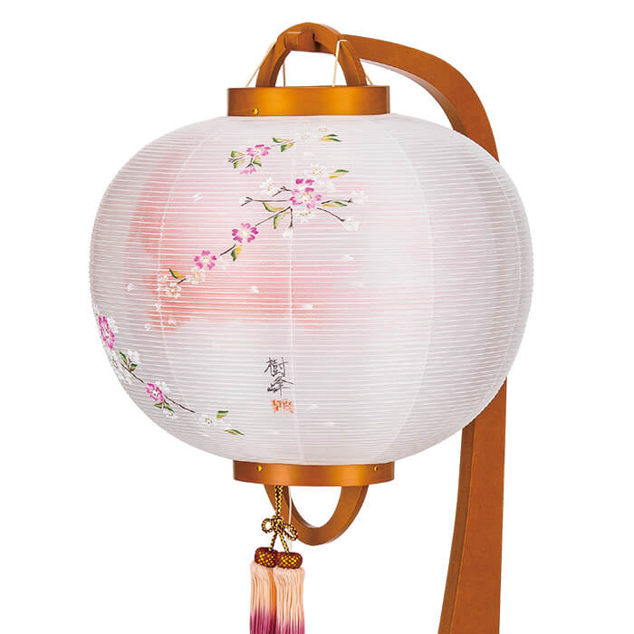 ほおずき提灯  ライトブラウン 京城・桜 10号/11号/12号の画像