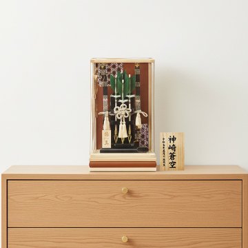 コンパクト ８号 白木 悠真 破魔弓アクリルケース飾りの画像