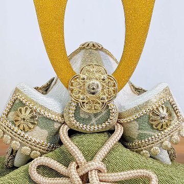 五月人形 コンパクト リュウコドウ （龍虎堂）風雅兜 弓太刀セット 2