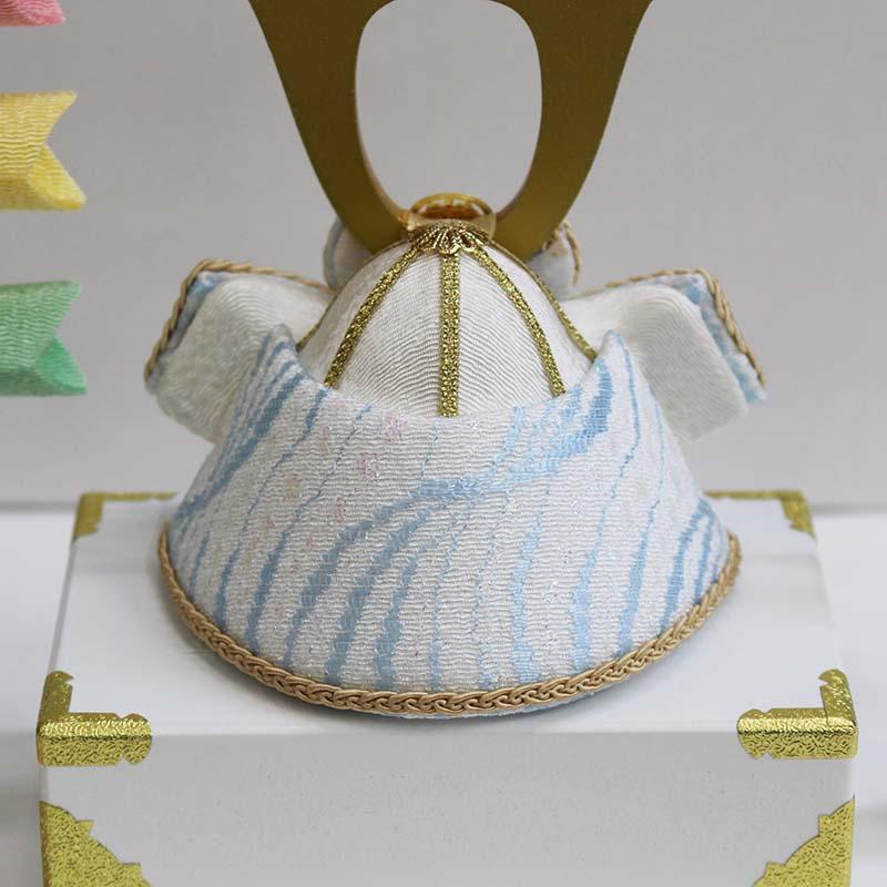 リュウコドウ 縮緬 兜飾り LAMPO 2-554の画像