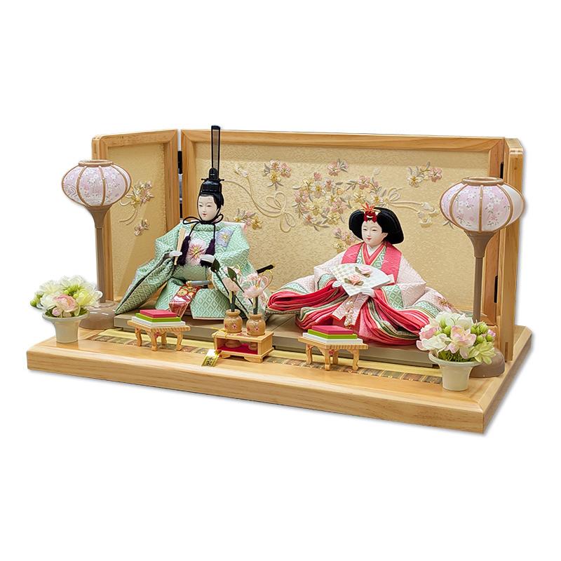 白木造り親王飾り