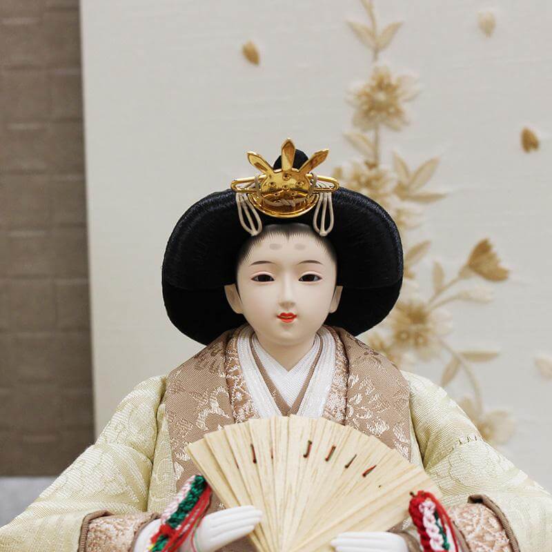 優美なお顔が人気のお姫様の石膏頭