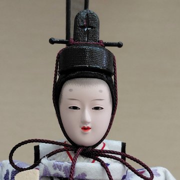 平安豊久作　しのぶ　小三五親王ケース飾りの画像
