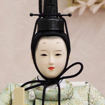 平安豊久作 セシル 親王 白木ケース飾りの画像