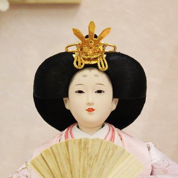 平安豊久作 セシル 親王 白木ケース飾りの画像