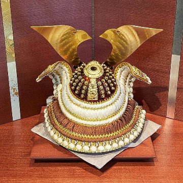 平安豊久作 7号華鳳 家具調兜平飾りの画像