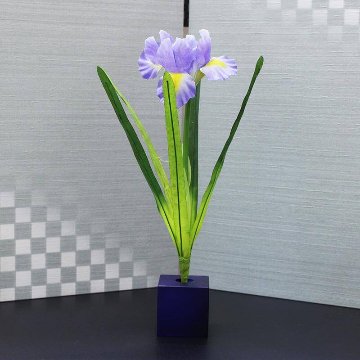 道翠工房 9号本金プラチナ箔 皐月 兜飾り の画像