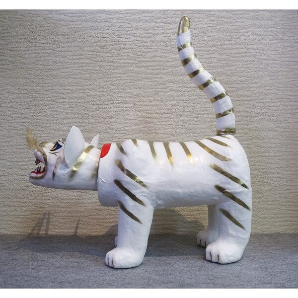 張子の虎　白虎　胴体の画像