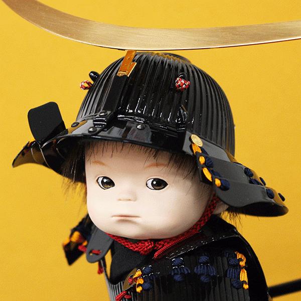 壱三作 もののふ童 政宗参上 伊達政宗 大将飾りの画像