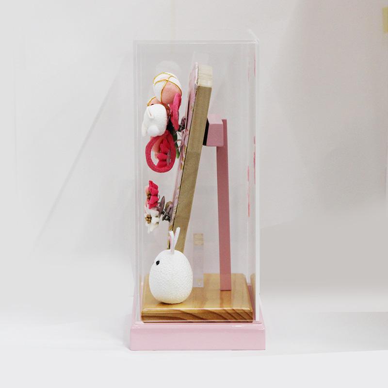 うさぎカンザシ羽子板