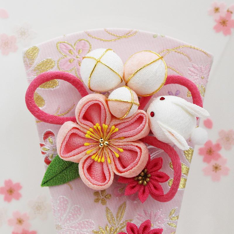 うさぎカンザシ羽子板