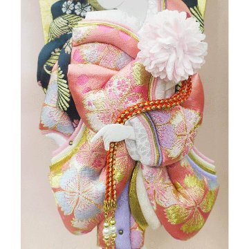 10号　春澪羽子板　ピンクパノラマケース飾り　高さ４７ｃｍタイプ画像
