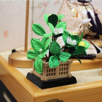  平安豊久作 こうえつ 親王 和桜 総桧収納飾りの画像