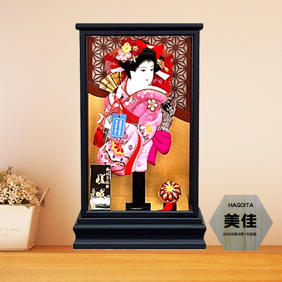 10号嵯峨羽子板飾り