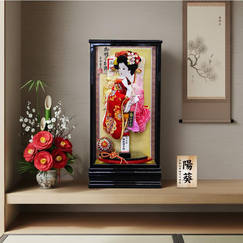 平安豊久作１５号春日羽子板飾りの画像