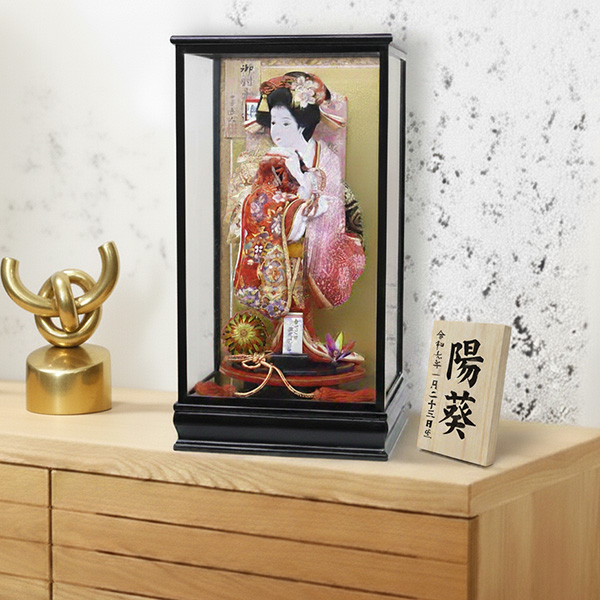 15号春日羽子板飾り