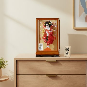 10号新栄華羽子板王朝塗ケース飾りの画像