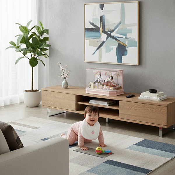 雛人形と赤ちゃん