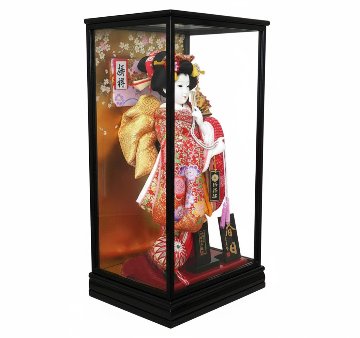 宝童作 15号 春日 振袖羽子板ケース飾りの画像
