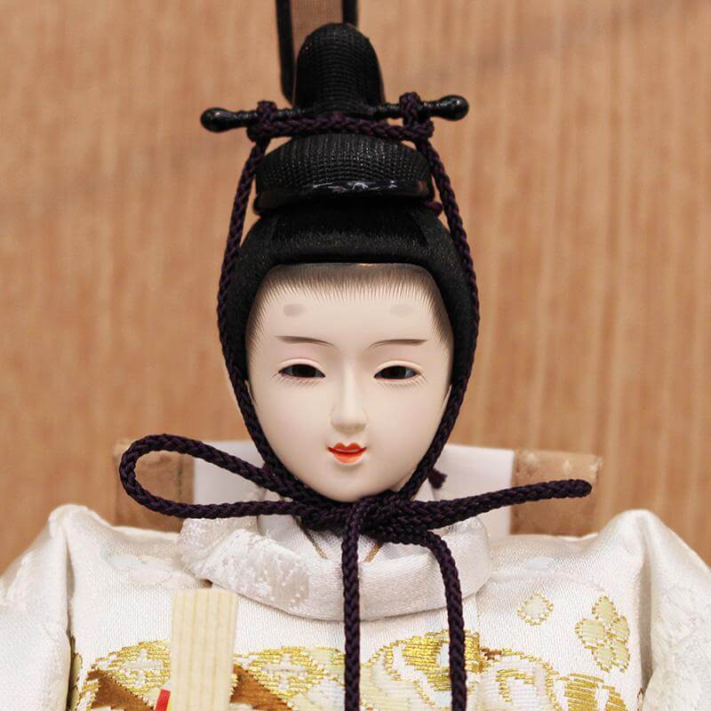 平安豊久 あゆみ 小三五親王 家具調収納飾り（照明付き）の画像