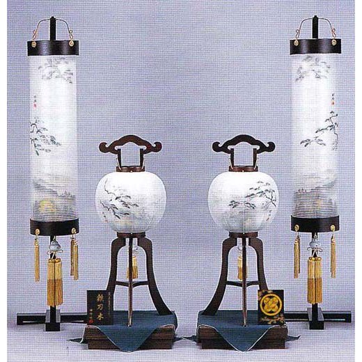 盆提灯・本蒔絵花車・風鎮付き・絹張り住吉10 盆提灯・本蒔絵花車・風鎮付き・絹張り住吉10 【公式通販】