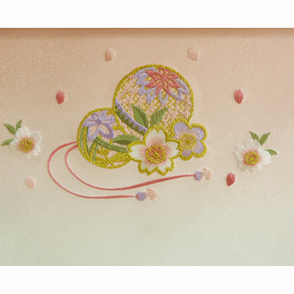 バックパネル刺繍