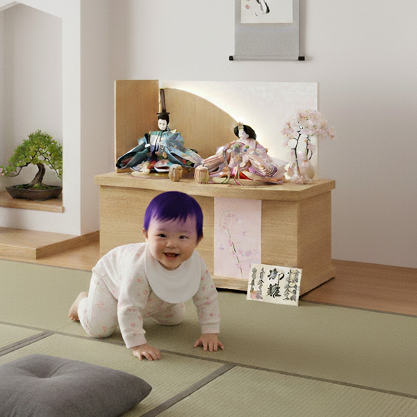 吊るし飾り＞可愛い兎と手まりが人気のちりめん細工つるし飾り（ミニ）