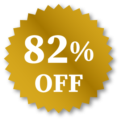 82%off