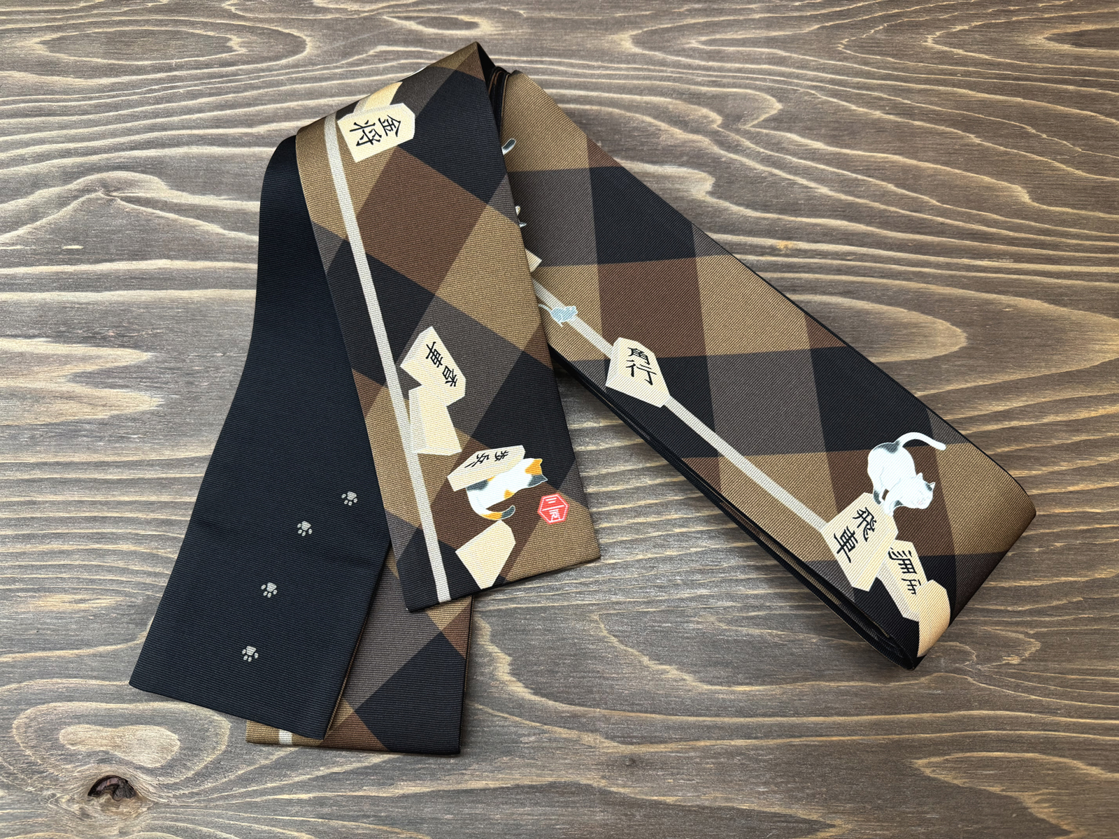 将棋ねこ＜角帯＞　長さ約410cmの画像