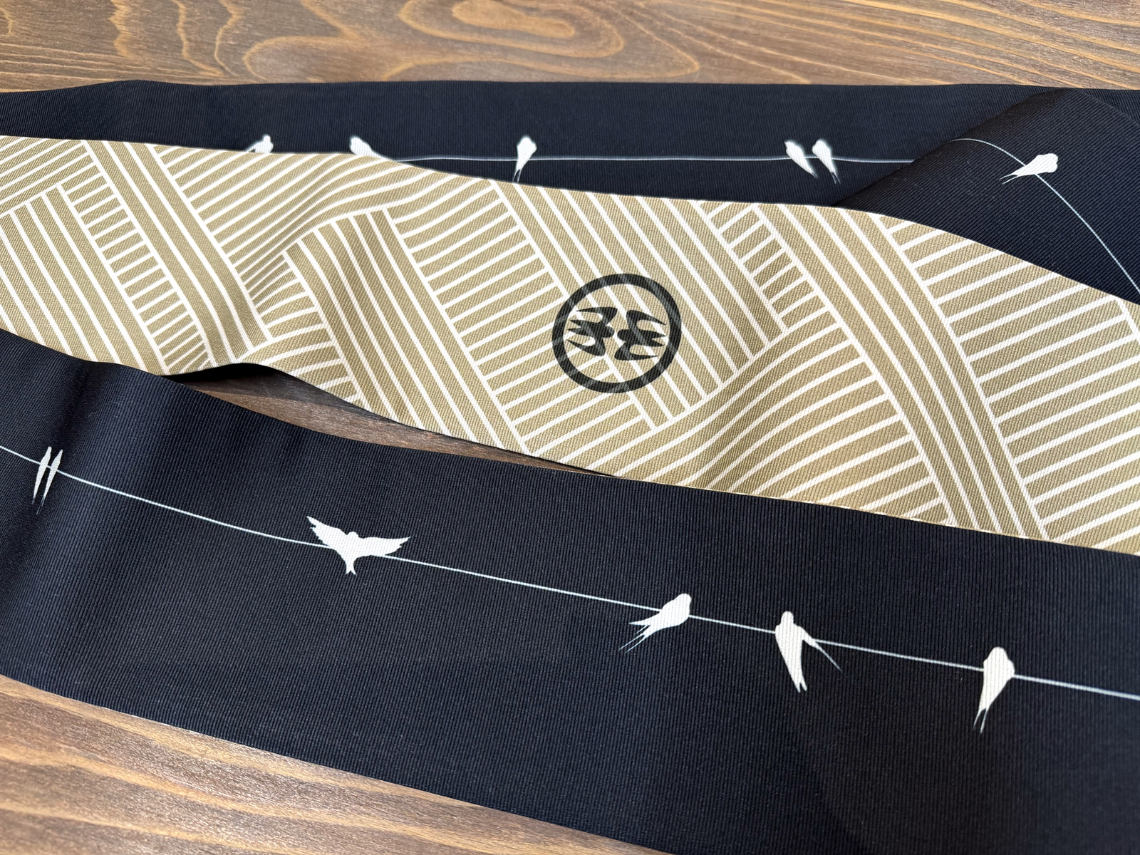 つばめ家紋＜角帯＞　長さ約410cmの画像