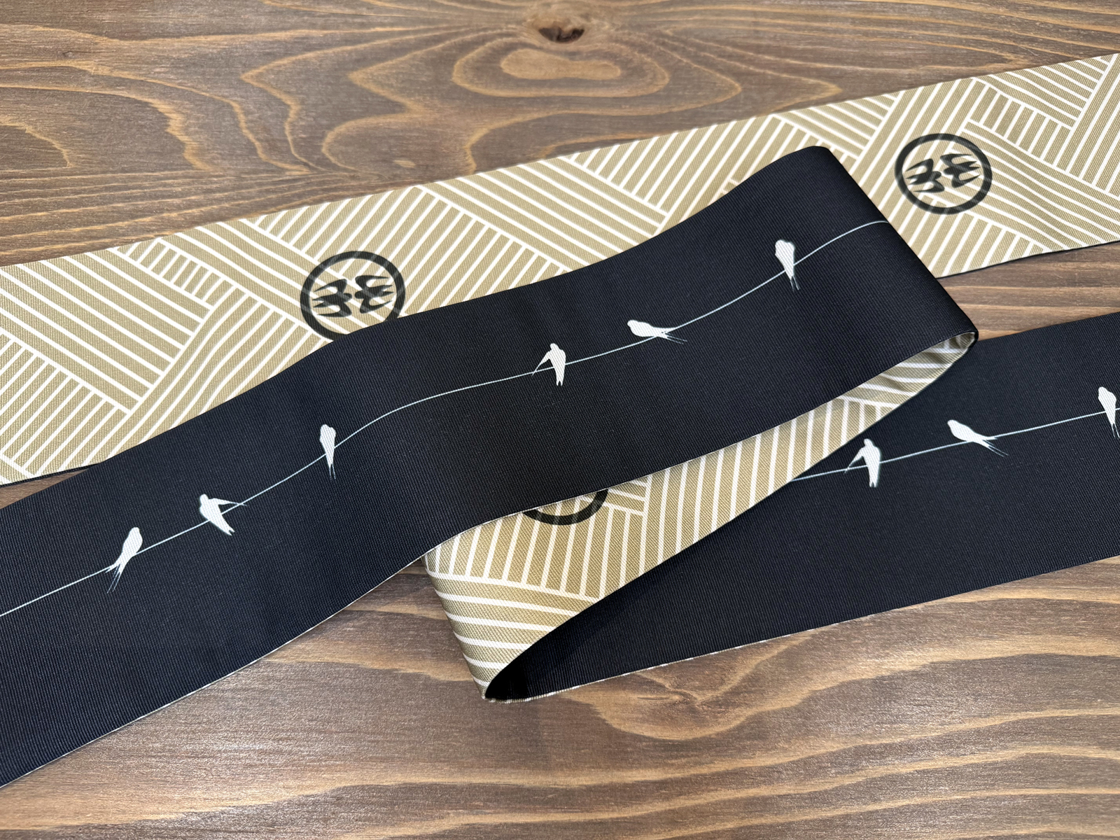 つばめ家紋＜角帯＞　長さ約410cmの画像