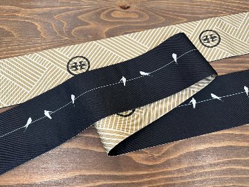 つばめ家紋＜角帯＞　長さ約410cmの画像