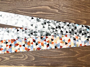 モザイク２＜角帯＞　長さ約410cmの画像