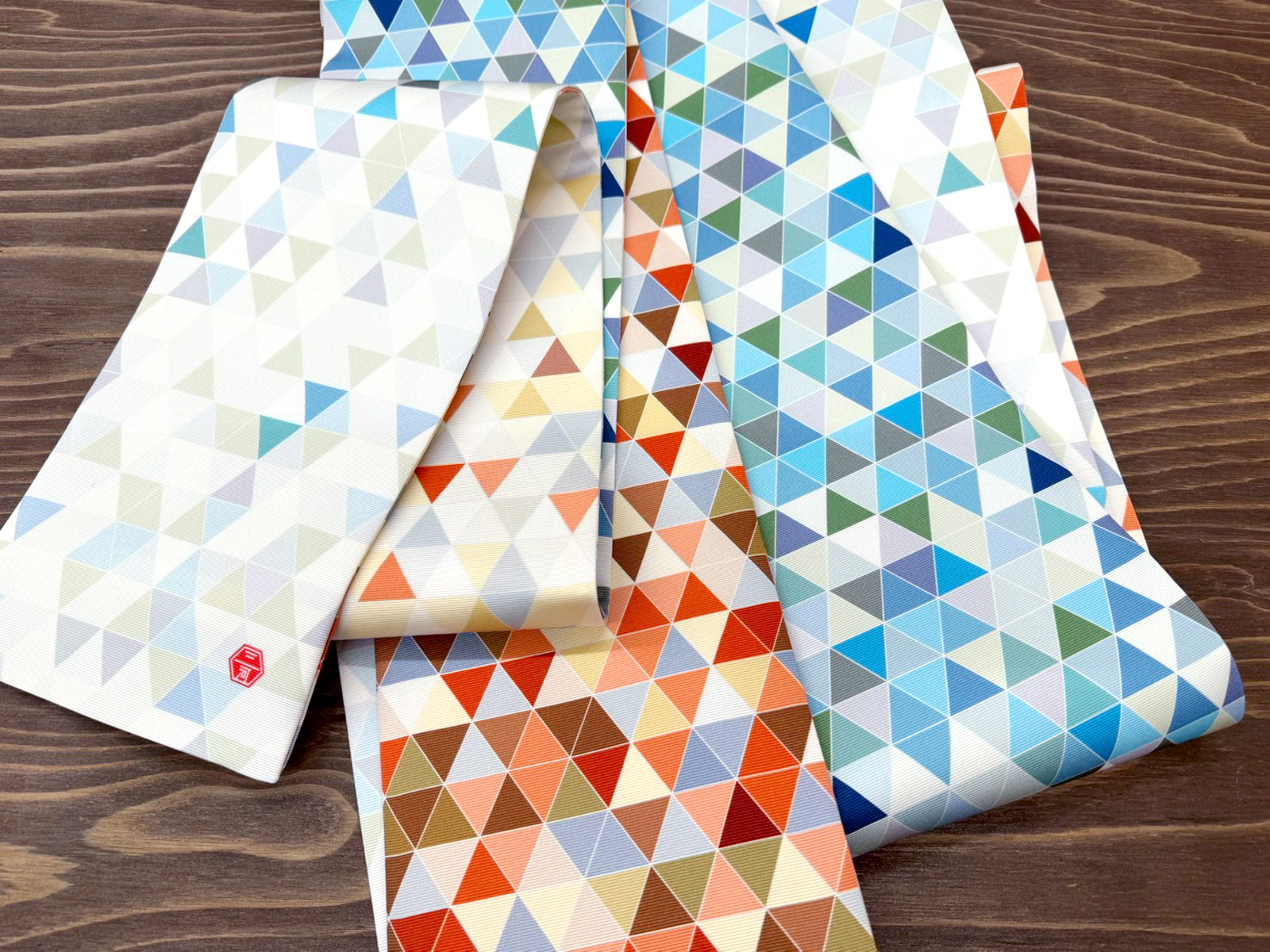 モザイク２＜半幅帯＞　長尺約430cmの画像