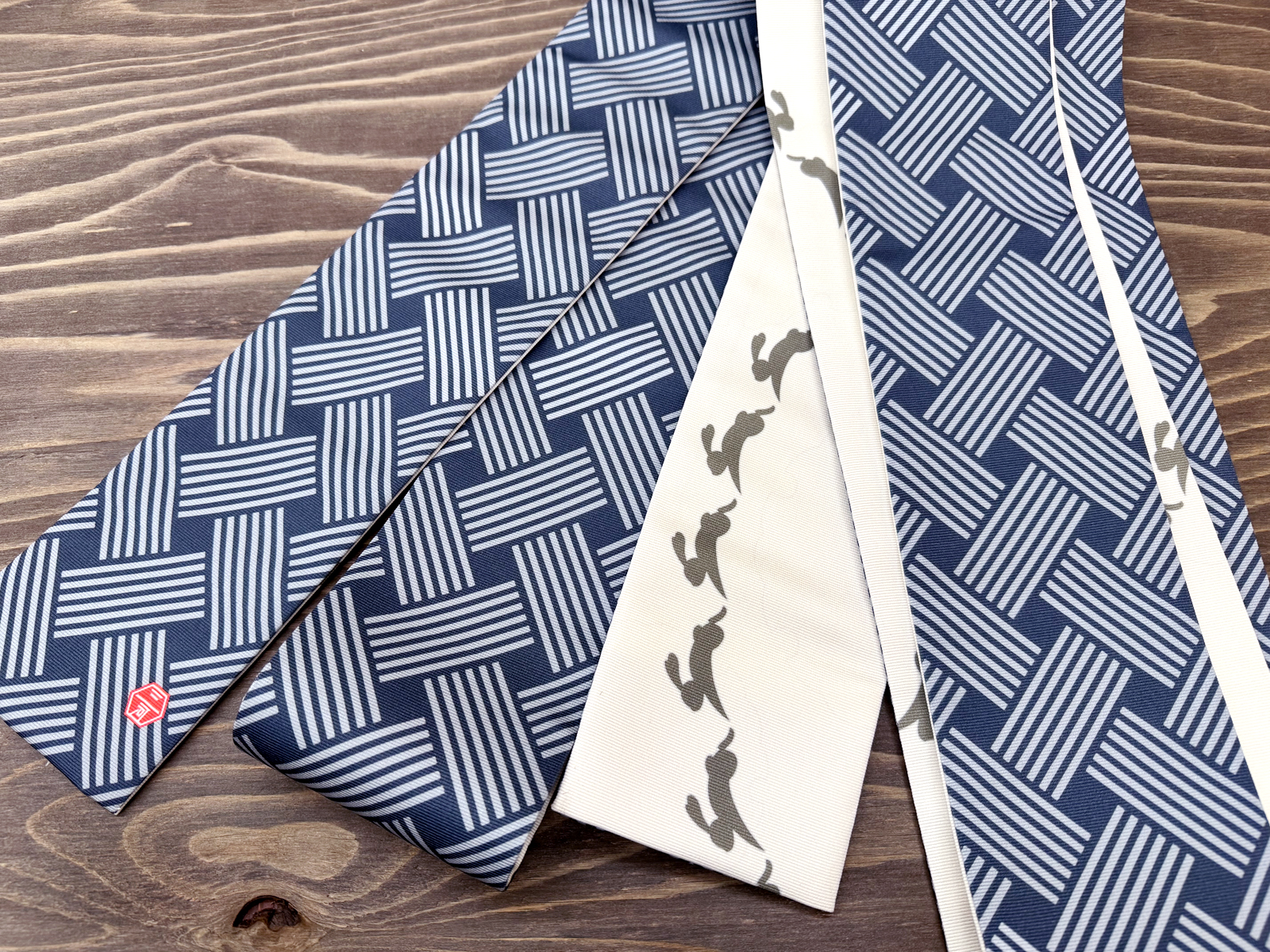 うさぎ＜角帯＞　長さ約410cmの画像