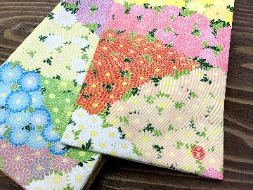 ざる菊＜半幅帯＞　長尺約430cmの画像