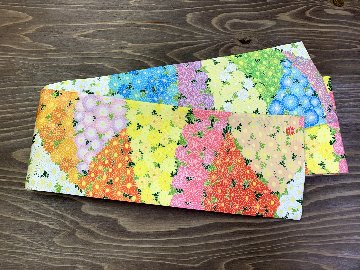 ざる菊＜半幅帯＞　長尺約430cmの画像